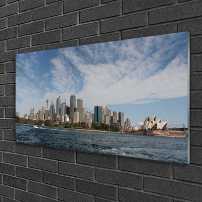 Obraz Akrylowy Miasto Morze Domy Sydney