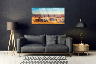 Obraz Akrylowy Pustynia Niebo Krajobraz
