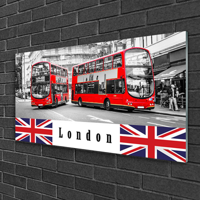 Obraz Akrylowy Londyn Autobus Sztuka