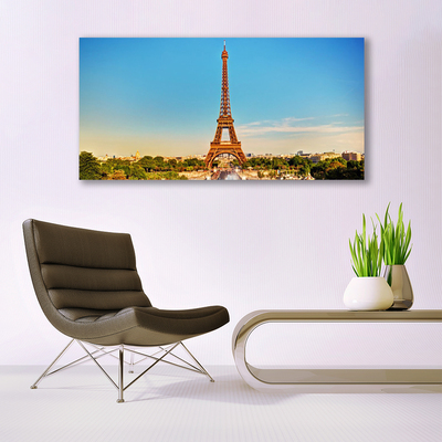 Obraz Akrylowy Wieża Eiffla Paryż Miasto