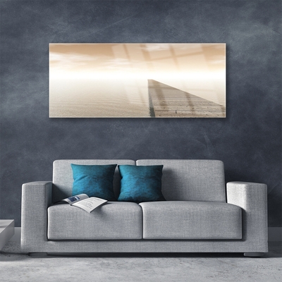 Obraz Akrylowy Morze Molo Architektura