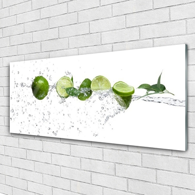 Obraz Akrylowy Limonka Woda Kuchnia
