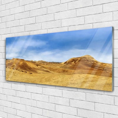 Obraz Akrylowy Pustynia Wzgórza Krajobraz