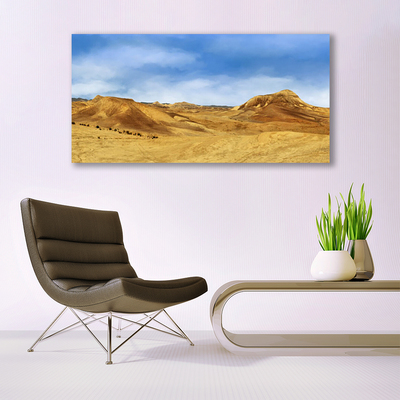 Obraz Akrylowy Pustynia Wzgórza Krajobraz