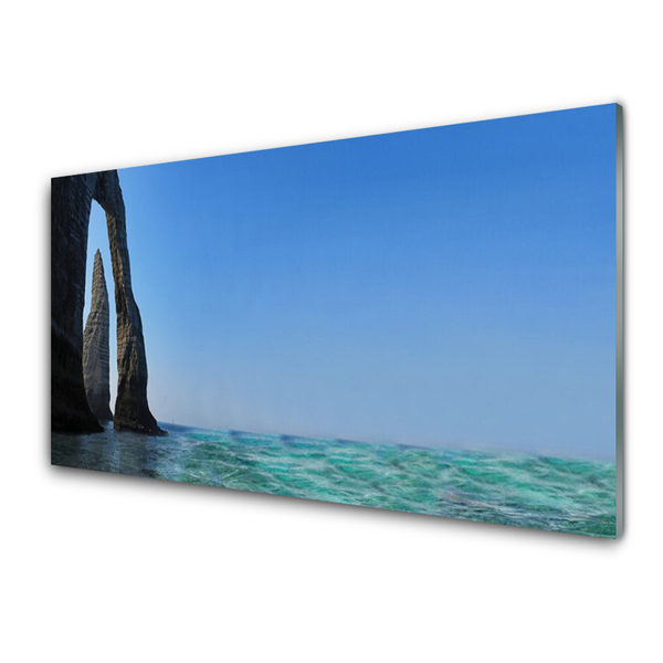 Obraz Akrylowy Skała Morze Krajobraz