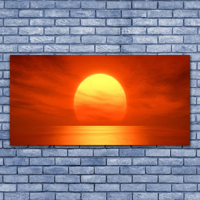 Obraz Akrylowy Zachód Słońca Morze