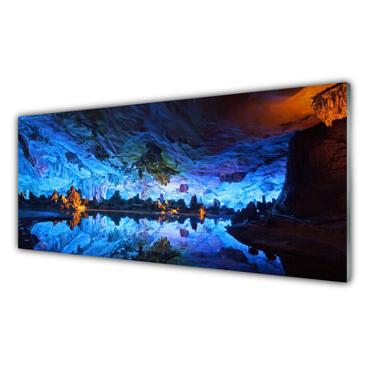 Obraz Akrylowy Jaskinia Światło Lodowiec