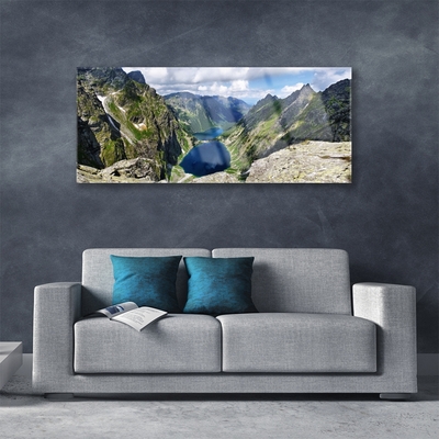 Obraz Akrylowy Góry Dolina Jeziora Szczyty