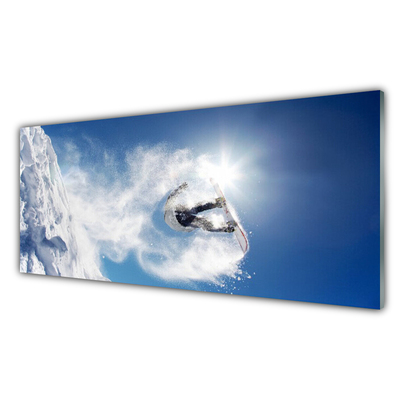 Obraz Akrylowy Snowboard Sport Śnieg Zima