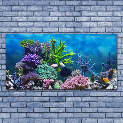 Obraz Akrylowy Akwarium Rybki Pod Wodą