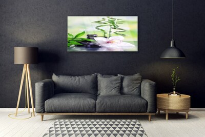 Obraz Akrylowy Storczyk Bambus Zen Spa