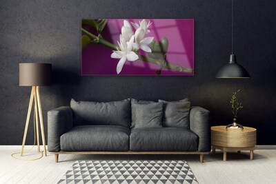 Obraz Akrylowy Kwiaty Pędy Natura Roślina