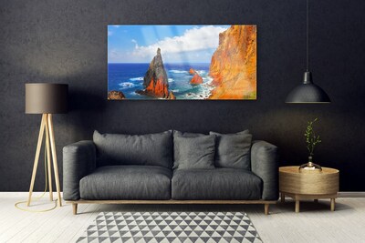 Obraz Akrylowy Klif Wybrzeże Morze