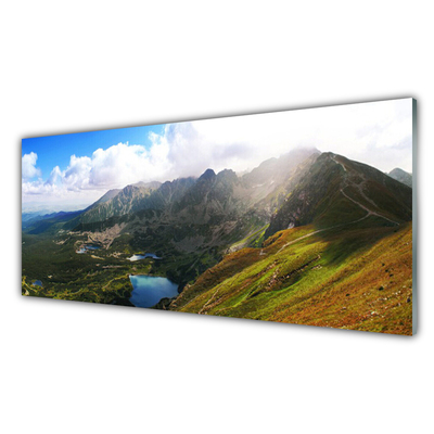 Obraz Akrylowy Góry Łąka Krajobraz