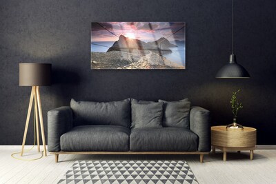 Obraz Akrylowy Góry Ścieżka Klif Zachód