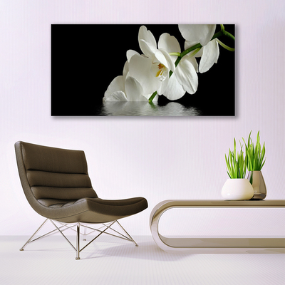 Obraz Akrylowy Orchidea w Wodzie Kwiaty
