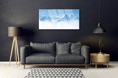 Obraz Akrylowy Góry Mgła Krajobraz