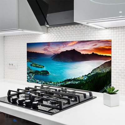 Panel nad blat kuchenny Krajobraz Skalistego Półwyspu