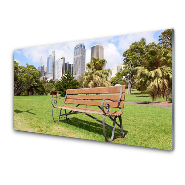 Panel nad blat kuchenny Oaza W Miejskiej Dżungli