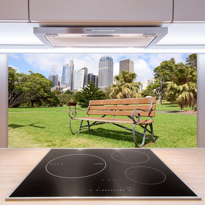 Panel nad blat kuchenny Oaza W Miejskiej Dżungli