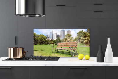 Panel nad blat kuchenny Oaza W Miejskiej Dżungli