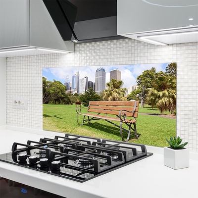 Panel nad blat kuchenny Oaza W Miejskiej Dżungli