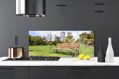 Panel nad blat kuchenny Oaza W Miejskiej Dżungli