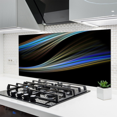 Panel Szklany do Kuchni Minimalistyczny Akcent Graficzny