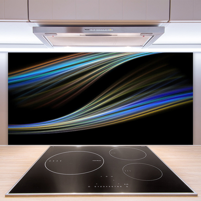 Panel Szklany do Kuchni Minimalistyczny Akcent Graficzny