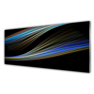 Panel Szklany do Kuchni Minimalistyczny Akcent Graficzny