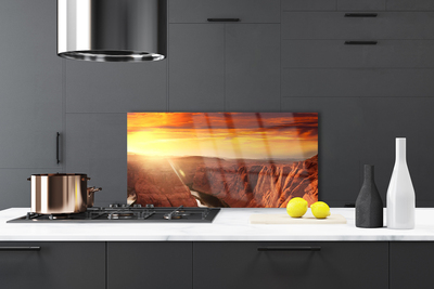 Szkło do Kuchni na Ścianę Majestatyczny Wielki Kanion