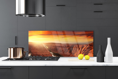 Szkło do Kuchni na Ścianę Majestatyczny Wielki Kanion