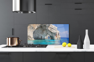 Panel nad blat kuchenny Spokojna Tafla Błękitu