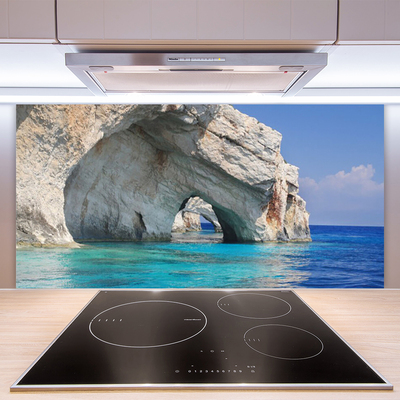 Panel nad blat kuchenny Spokojna Tafla Błękitu