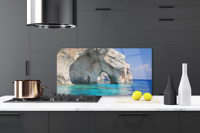 Panel nad blat kuchenny Spokojna Tafla Błękitu