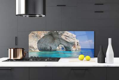 Panel nad blat kuchenny Spokojna Tafla Błękitu