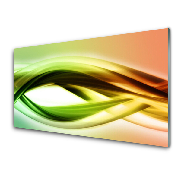 Panel Szklany do Kuchni Nowoczesny Wzór Geometryczny