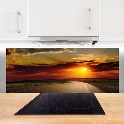 Panel Kuchenny Droga Ku Wschodzącemu Słońcu