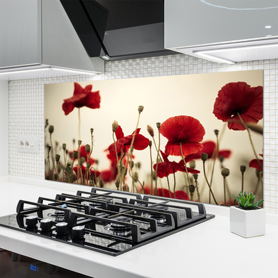 Panel Kuchenny Polne Maki W Rozkwicie