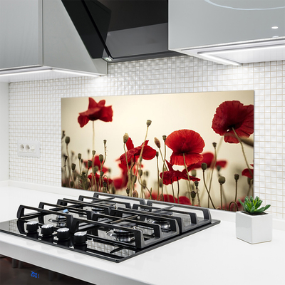 Panel Kuchenny Polne Maki W Rozkwicie