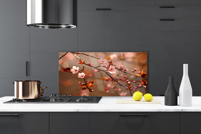 Panel Szklany do Kuchni Kwitnący Sad Owocowy