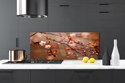 Panel Szklany do Kuchni Kwitnący Sad Owocowy