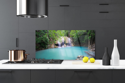 Panel Kuchenny Wodospad Nad Ukrytym Jeziorem