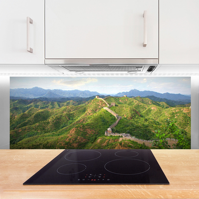 Panel Kuchenny Wielki Mur Chiński W Górach