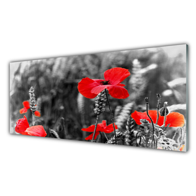 Panel Kuchenny Klasyczne Czerwone Maki