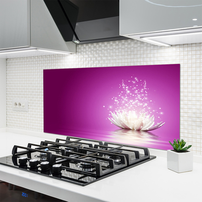 Panel nad blat kuchenny Lotos Na Spokojnej Wodzie