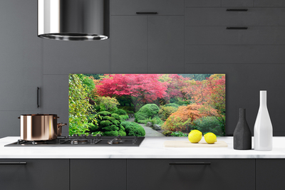 Panel Kuchenny Kwitnący Ogród Marzeń