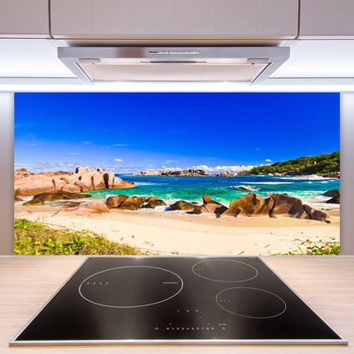 Panel Kuchenny Spokojny Brzeg Morza