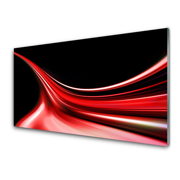 Szkło nad Blatem Geometryczna Gra Linii