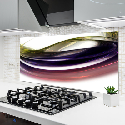 Panel nad blat kuchenny Cyfrowa Wizja Abstrakcji